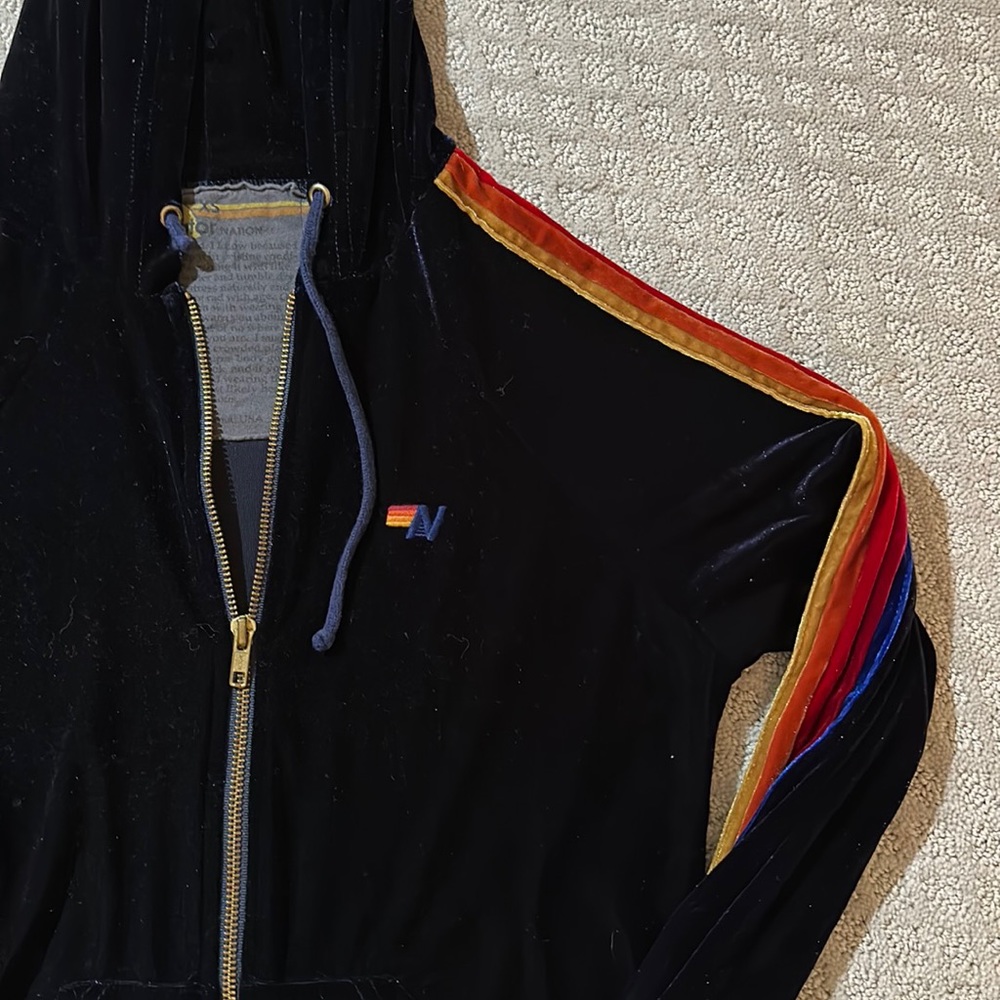 Velour aviator nation. Xs